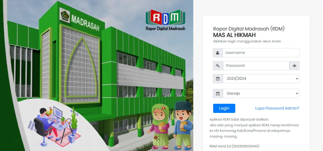 jasa install rdm